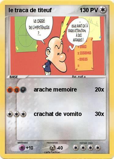 Pokemon le traca de titeuf