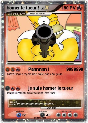 Pokemon homer le tueur !