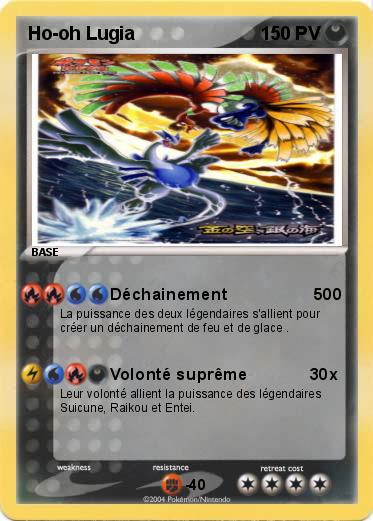 Pokemon Ho-oh Lugia