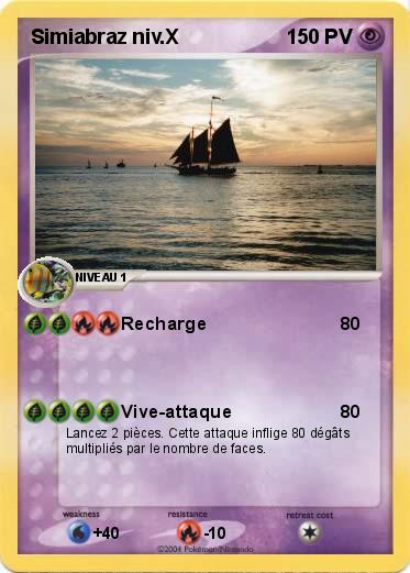 Pokemon Simiabraz niv.X