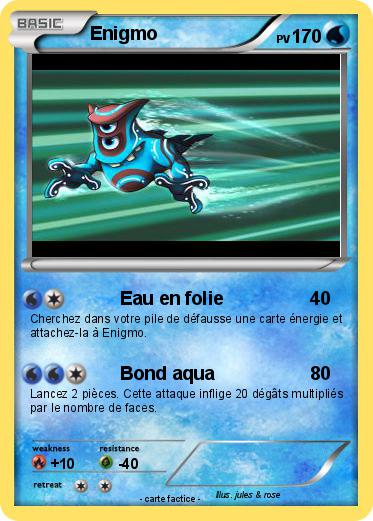 Pokemon Enigmo
