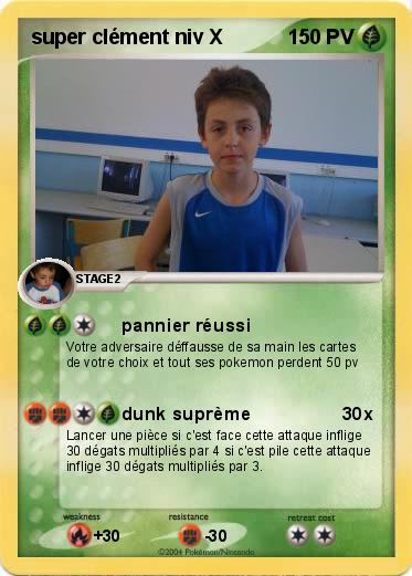 Pokemon super clément niv X
