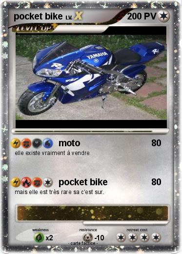 Pokemon pocket bike