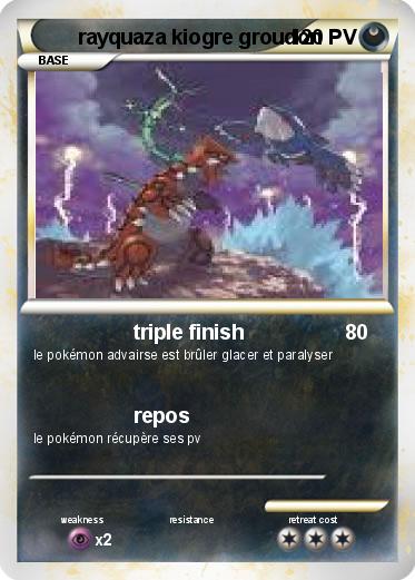 Pokemon rayquaza kiogre groudon
