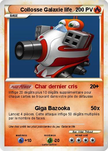 Pokemon Collosse Galaxie life