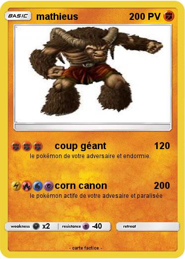 Pokemon mathieus