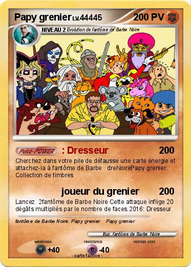 Pokemon Papy grenier