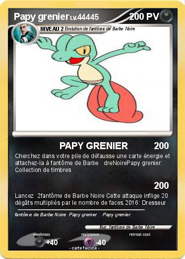 Pokemon Papy grenier
