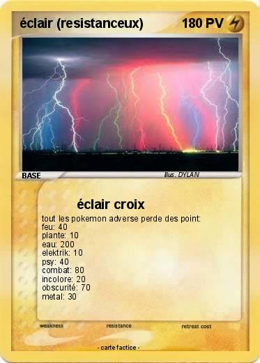 Pokemon éclair (resistanceux)