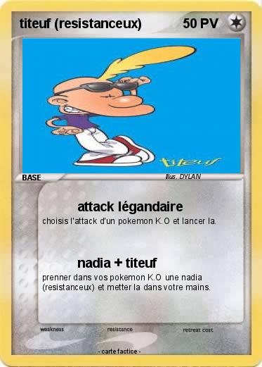 Pokemon titeuf (resistanceux)