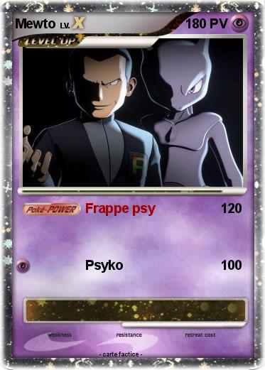 Pokemon Mewto