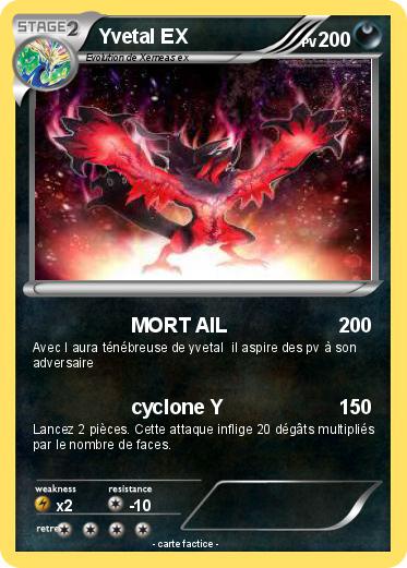 Pokemon Yvetal EX