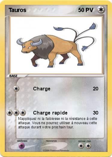 Pokemon Tauros