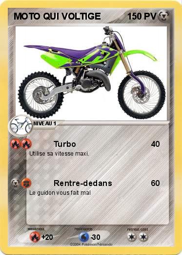 Pokemon MOTO QUI VOLTIGE