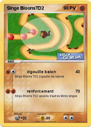 Pokemon Singe BloonsTD2