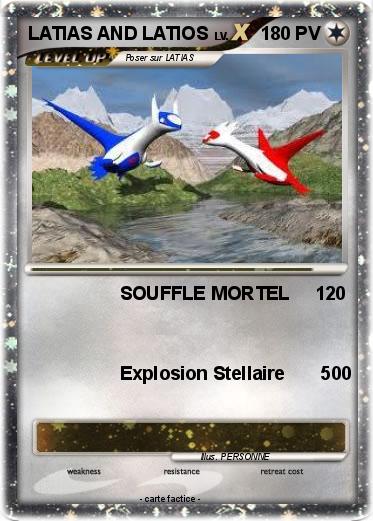 Pokemon LATIAS AND LATIOS