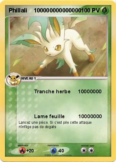 Pokemon Phillali    100000000000000