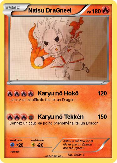 Pokemon Natsu DraGneel