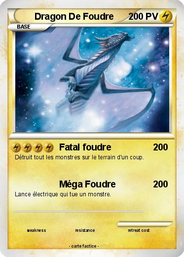 Pokemon Dragon De Foudre