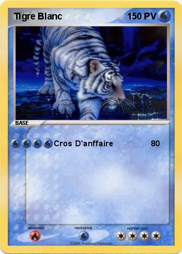 Pokemon Tigre Blanc