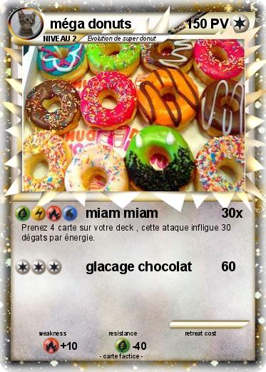Pokemon méga donuts