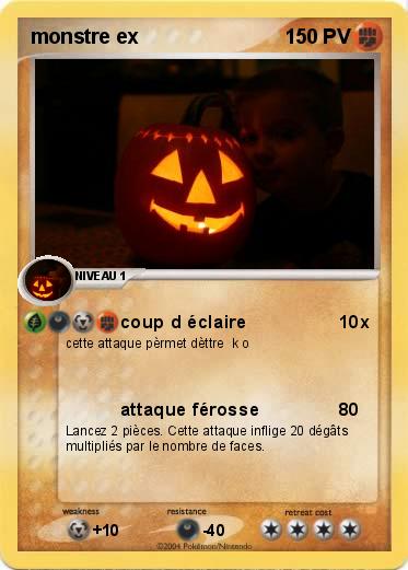 Pokemon monstre ex 