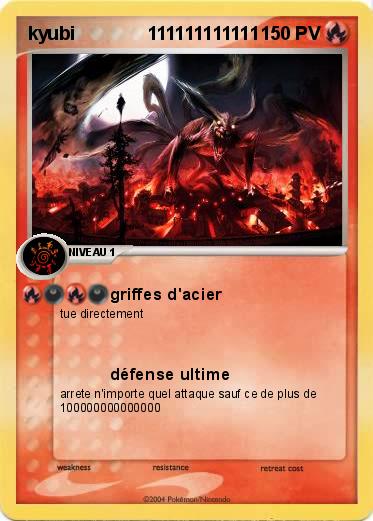 Pokemon kyubi              111111111111                  