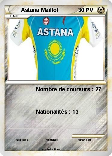 Pokemon Astana Maillot