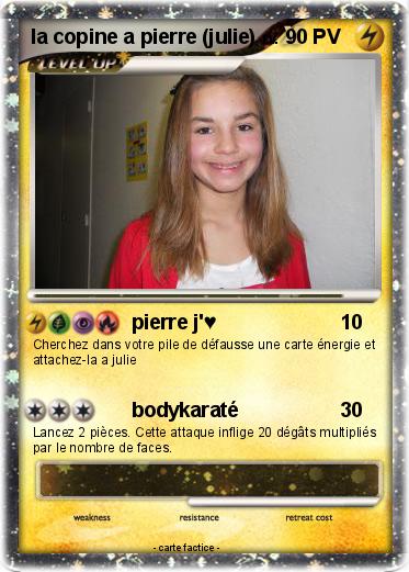 Pokemon la copine a pierre (julie)