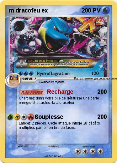 Pokemon m dracofeu ex