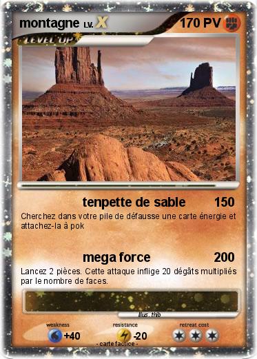 Pokemon montagne