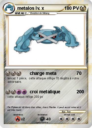 Pokemon metalos lv. x