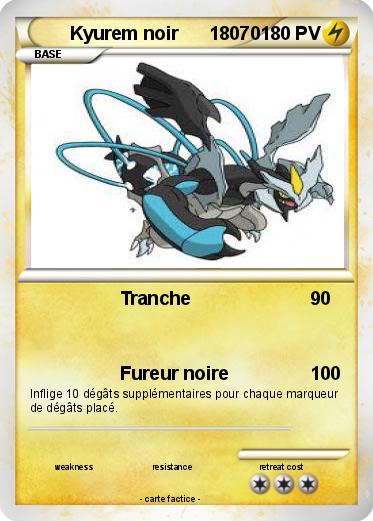 Pokemon Kyurem noir      18070