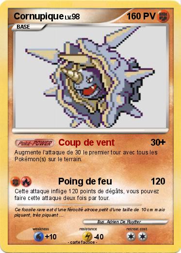 Pokemon Cornupique