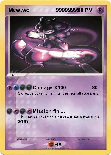 Pokemon Mewtwo                 99999999