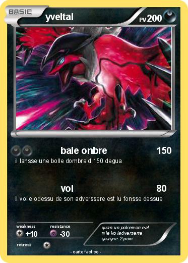Pokemon yveltal