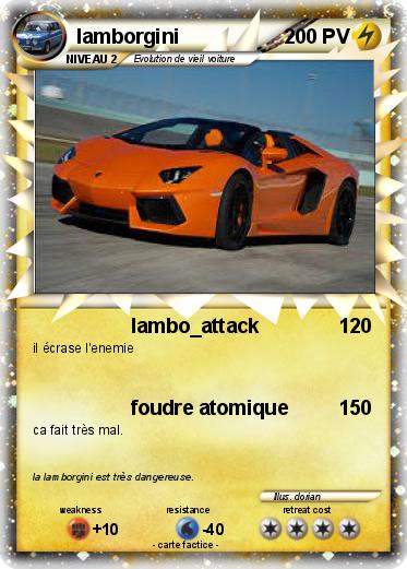 Pokemon lamborgini