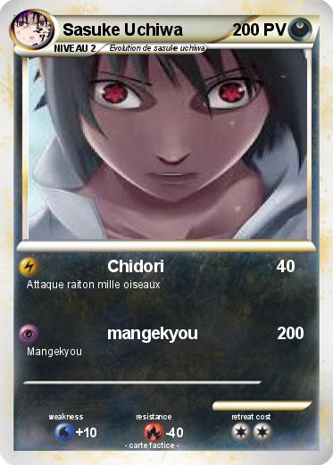 Pokemon Sasuke Uchiwa