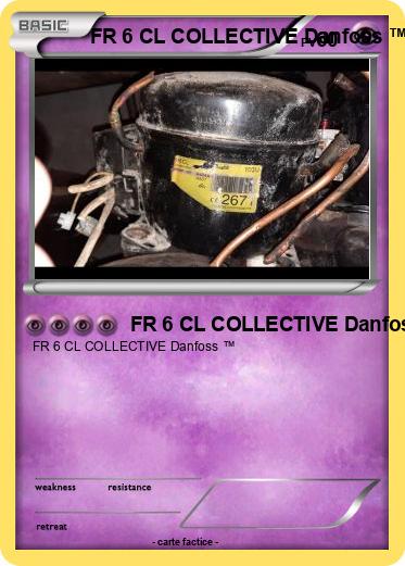 Pokemon FR 6 CL COLLECTIVE Danfoss ™