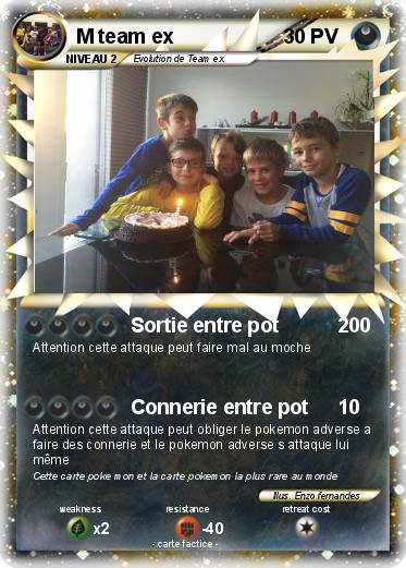 Pokemon M team ex