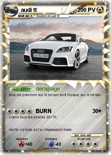 Pokemon audi tt