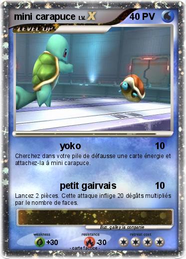 Pokemon mini carapuce