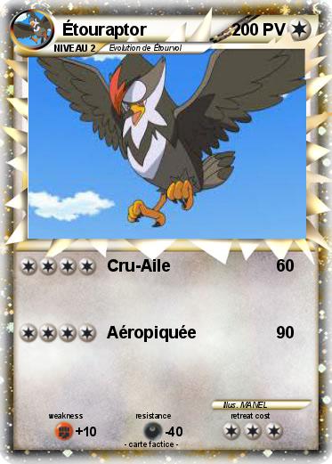 Pokemon Étouraptor