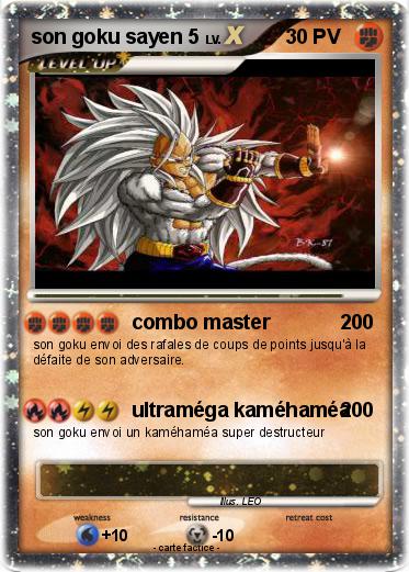Pokemon son goku sayen 5