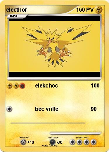 Pokemon electhor