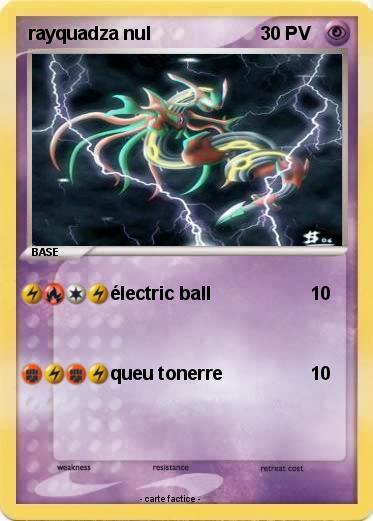 Pokemon rayquadza nul