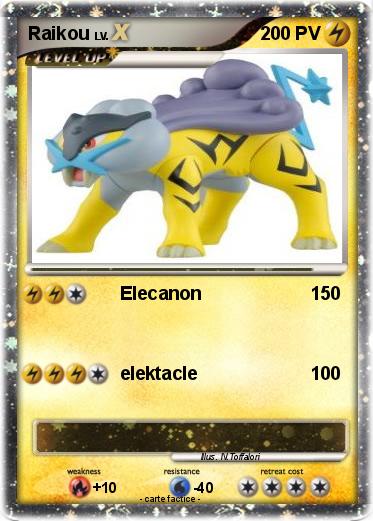 Pokemon Raikou