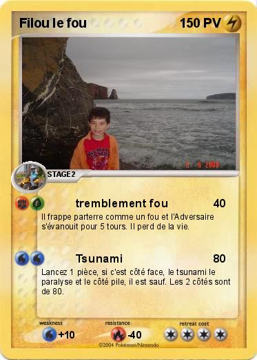 Pokemon Filou le fou