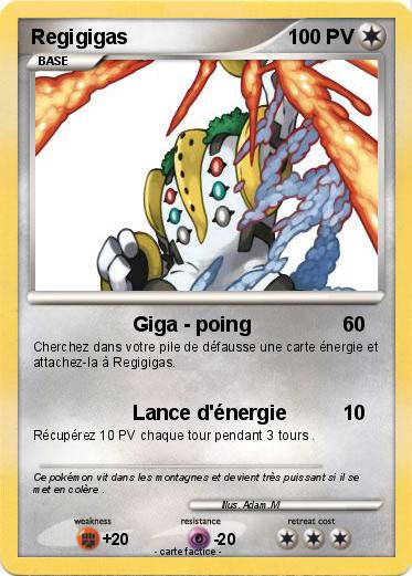 Pokemon Regigigas