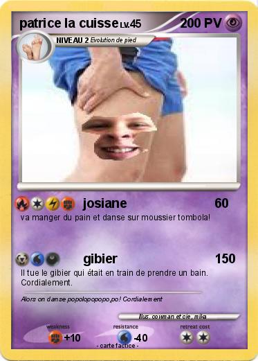 Pokemon patrice la cuisse